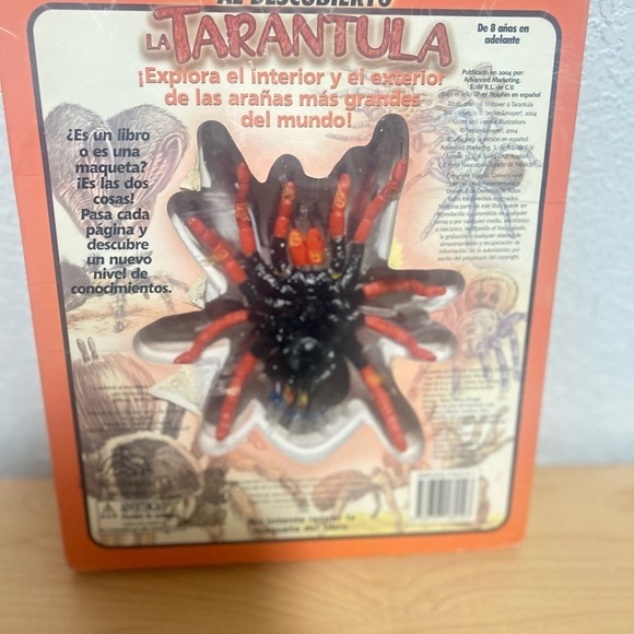 Other - La Tarántula" Educational Book & 3D Model in Spanish by David George Gordon